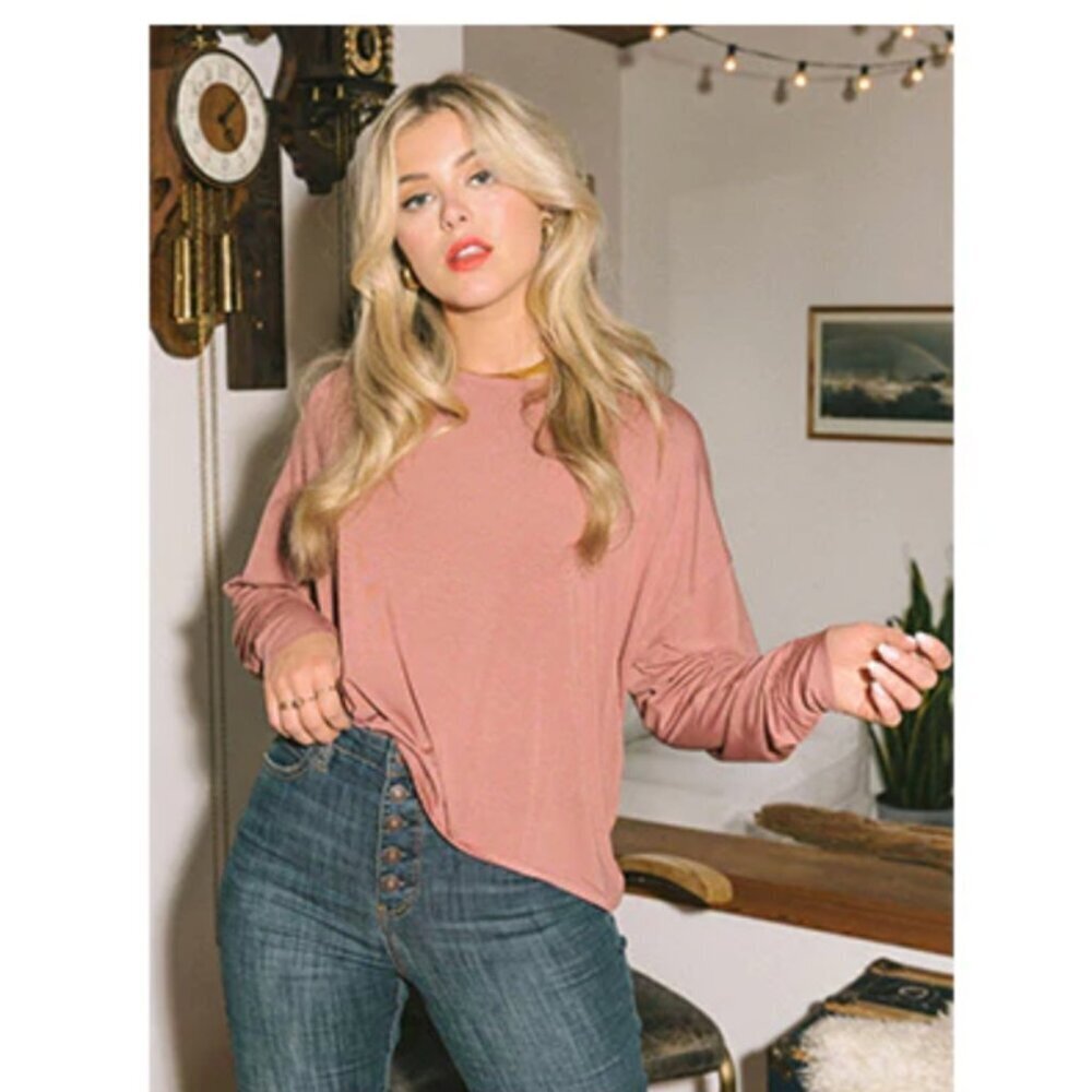 Jackson Rowe Swing Long Sleeve Top Size Medium